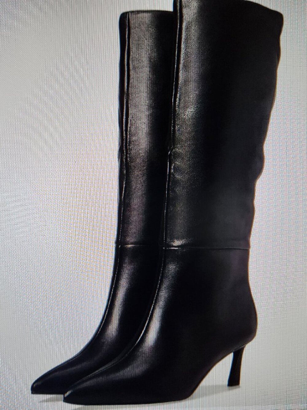 Steven Madden Leather "Lavan" Heeled Boots. NIB. Size 6